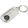 Porte clé 3en1 thermomètre boussole loupe