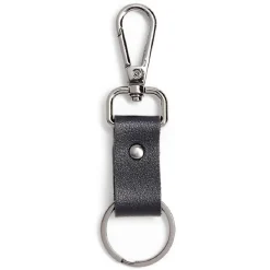 Porte clé lanière simili avec mousqueton