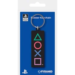 Porte clé Playstation symbole manette H8cm