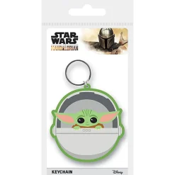 Porte clé Star Wars bébé Yoda H8cm