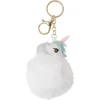 Porte clés Licorne en boule de peluche