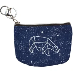 Porte monnaie banquise coton