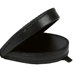 Porte monnaie cuir noir