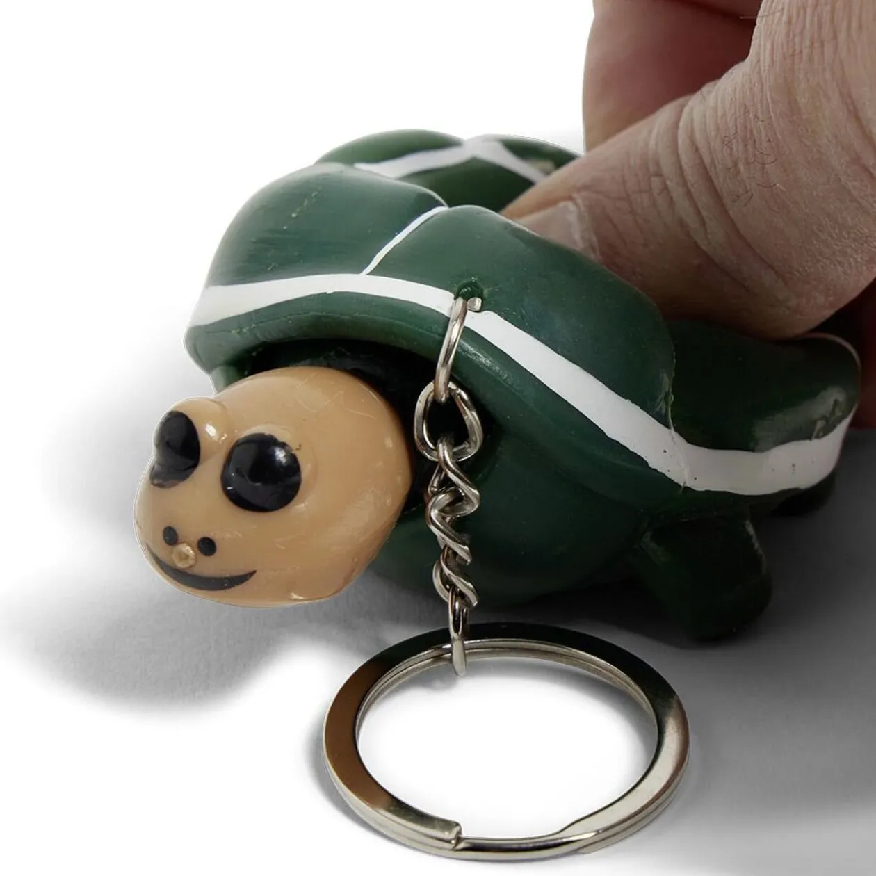 Porte-clé fun en plastique et métal - 4 modèles