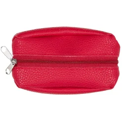 Porte-monnaie rectangulaire orange, marron ou noir