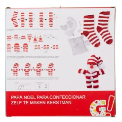 Père Noël chaussette à confectionner
