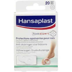 Protection apaisante pour cors Hansaplast 20 pièces