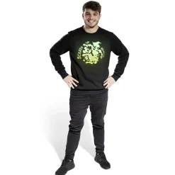 Pull adulte Disney Halloween Mickey phosphorescent - Taille M