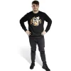 Pull adulte Disney Halloween Mickey phosphorescent - Taille L