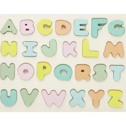 Puzzle alphabet en bois 26 pièces