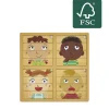 Puzzle des émotions en bois