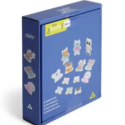 Puzzle magnétique animal en bois certifié FSC® 8 pièces