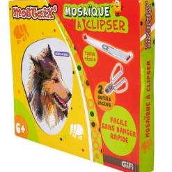 Puzzle mosaique à clipser