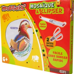 Puzzle mosaique à clipser