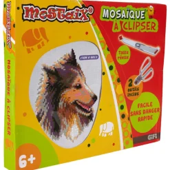 Puzzle mosaique à clipser