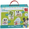 Puzzle pour bébé Mickey 4en1