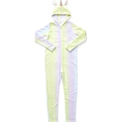 Pyjama combinaison licorne jaune et blanc Taille XS
