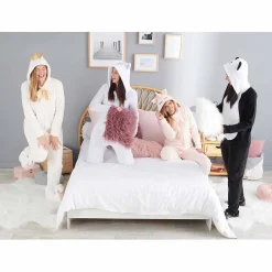 Pyjama combinaison ours gris blanc femme Taille L