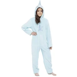 Pyjama licorne bleu 10/12 ans