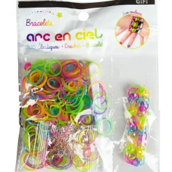 Recharge élastiques bracelet Arc en ciel Fun couleurs