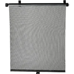 Rideau pare soleil enrouleur latéral noir x2