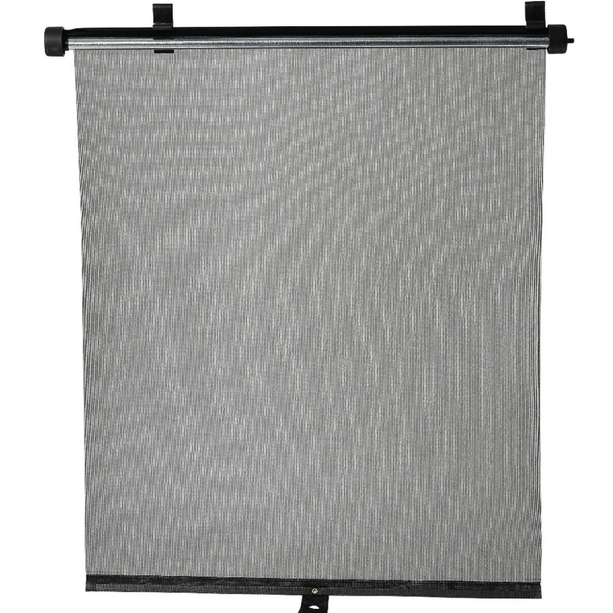 Rideau pare soleil enrouleur latéral noir x2