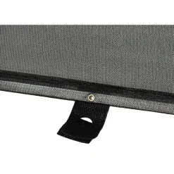 Rideau pare soleil enrouleur latéral noir x2