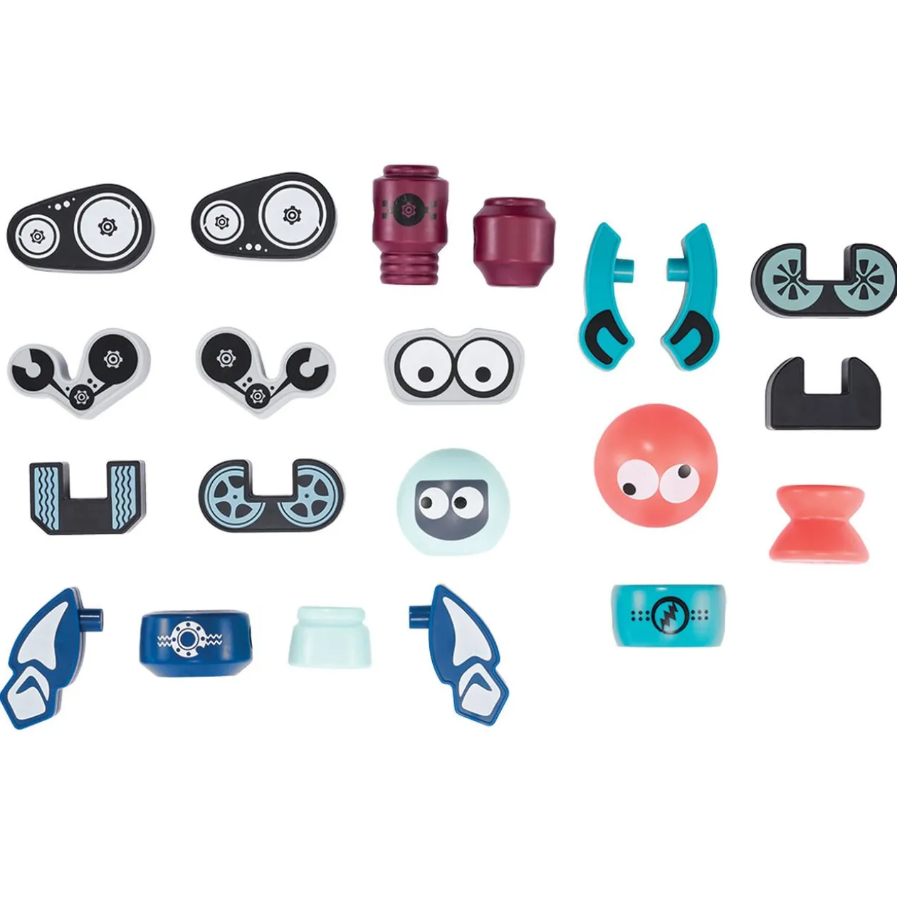 Robot magnétique à construire 21 pièces