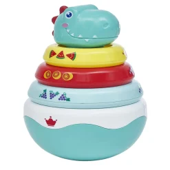 Roly Poly 2en1 culbuto et anneaux multicolore