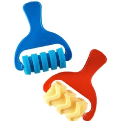 Rouleaux peinture à motif assortis x 2