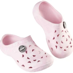 Sabot Hipps enfant rose et blanc 26/27