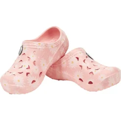 Sabot Hipps enfant été motif fleur rose 26/27