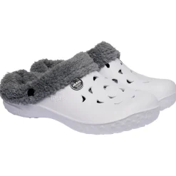 Sabot Hipps fourré femme hiver blanc gris 38/39