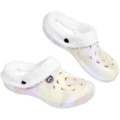 Sabot Hipps fourré imprimé multicolore pour femme 38/39