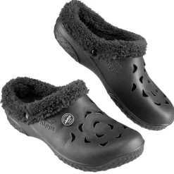 Sabot Hipps fourré uni noir 38/39