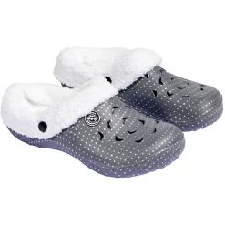 Sabot Hipps gris fourré pour femme 36/37