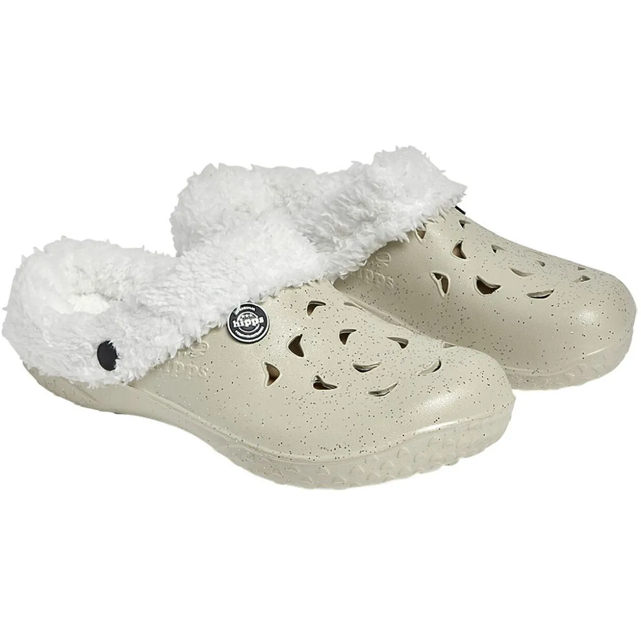 Sabot Hipps hiver femme beige pailleté 40/41