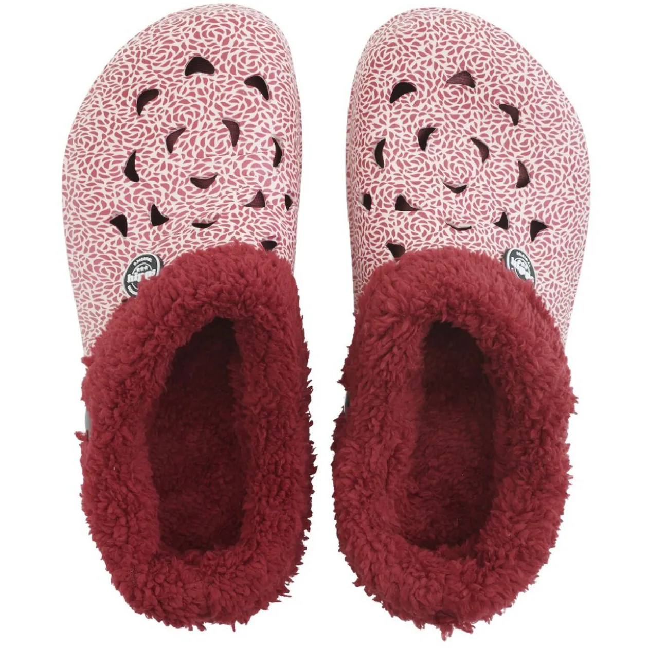 Sabot Hipps hiver femme rose et rouge 36/37