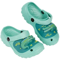 Sabot lumineux vert crocodile