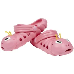Sabots enfant EVA chenille rose T26/29