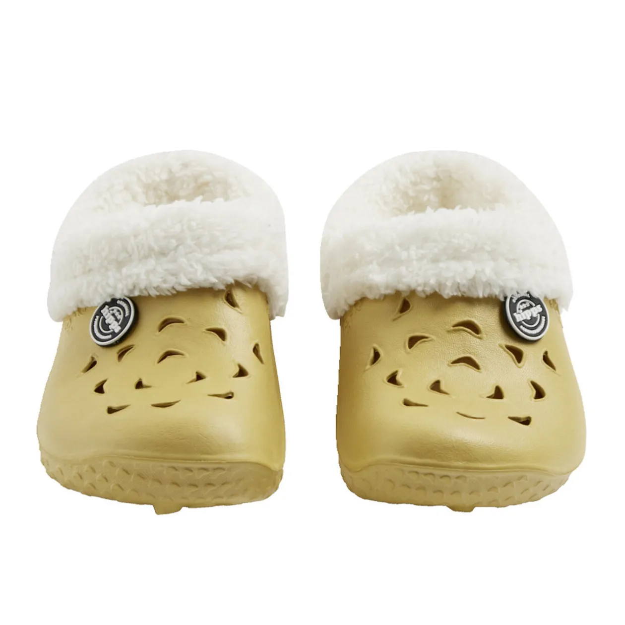Sabots enfant Hipps fourrés jaune T24/25
