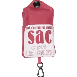 Sac de shopping pliable imprimé
