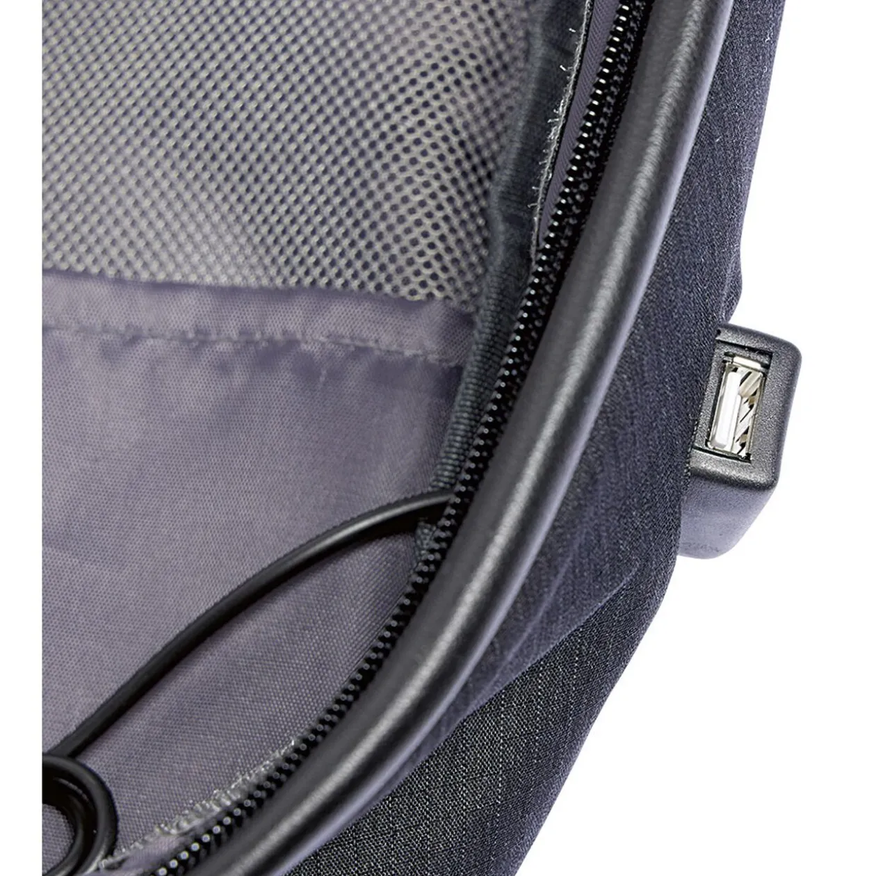 Sac à dos antivol noir