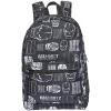 Sac à dos Call Of Duty Black Ops motif tête de mort noir et gris