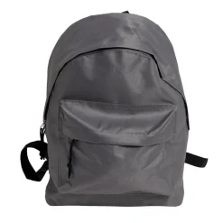 Sac à dos de voyage gris 28x11xH38cm