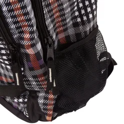 Sac à dos design quadrillage