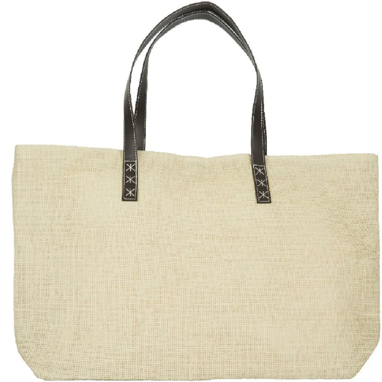 Sac à main papier beige naturel