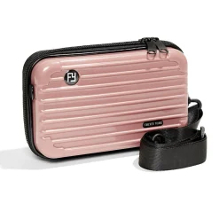 Sac à main valise avec bandoulière amovible noir 18x7xH11cm