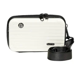 Sac à main valise avec bandoulière amovible noir 18x7xH11cm