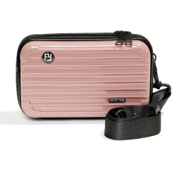 Sac à main valise avec bandoulière amovible noir 18x7xH11cm